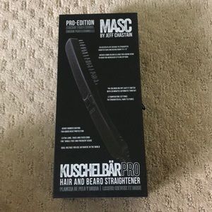 Kuschelbar Hair And Beard Straightener Black